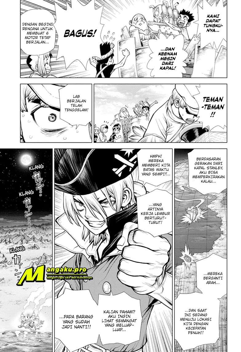 Dr. Stone chapter 175 halaman 13