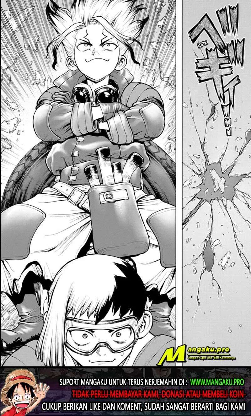 Dr. Stone chapter 175 halaman 16