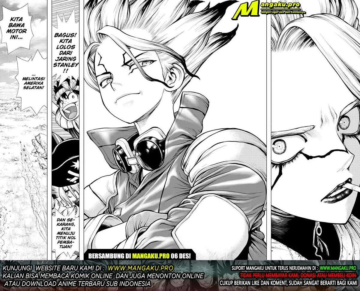 Dr. Stone chapter 176 halaman 14