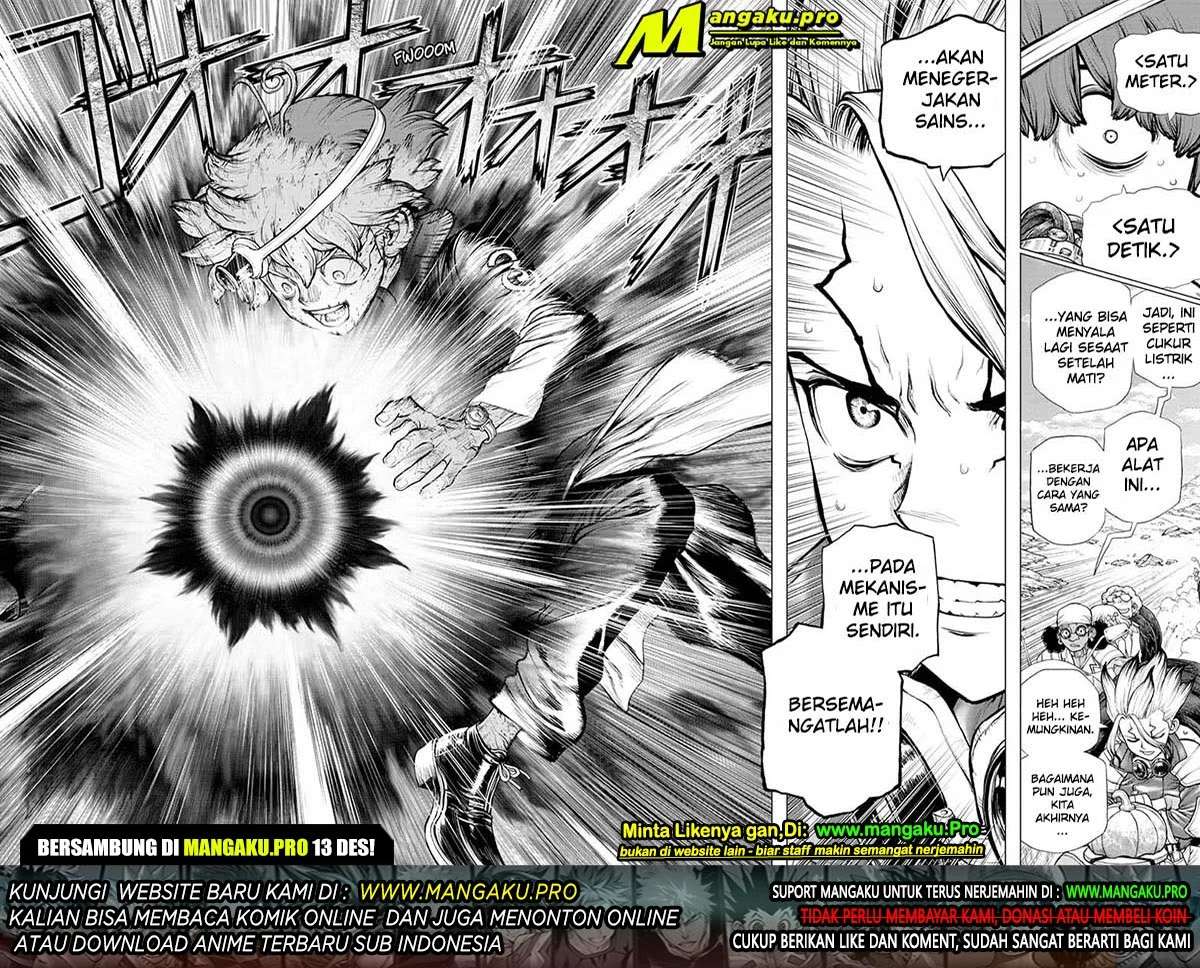 Dr. Stone chapter 177 halaman 17