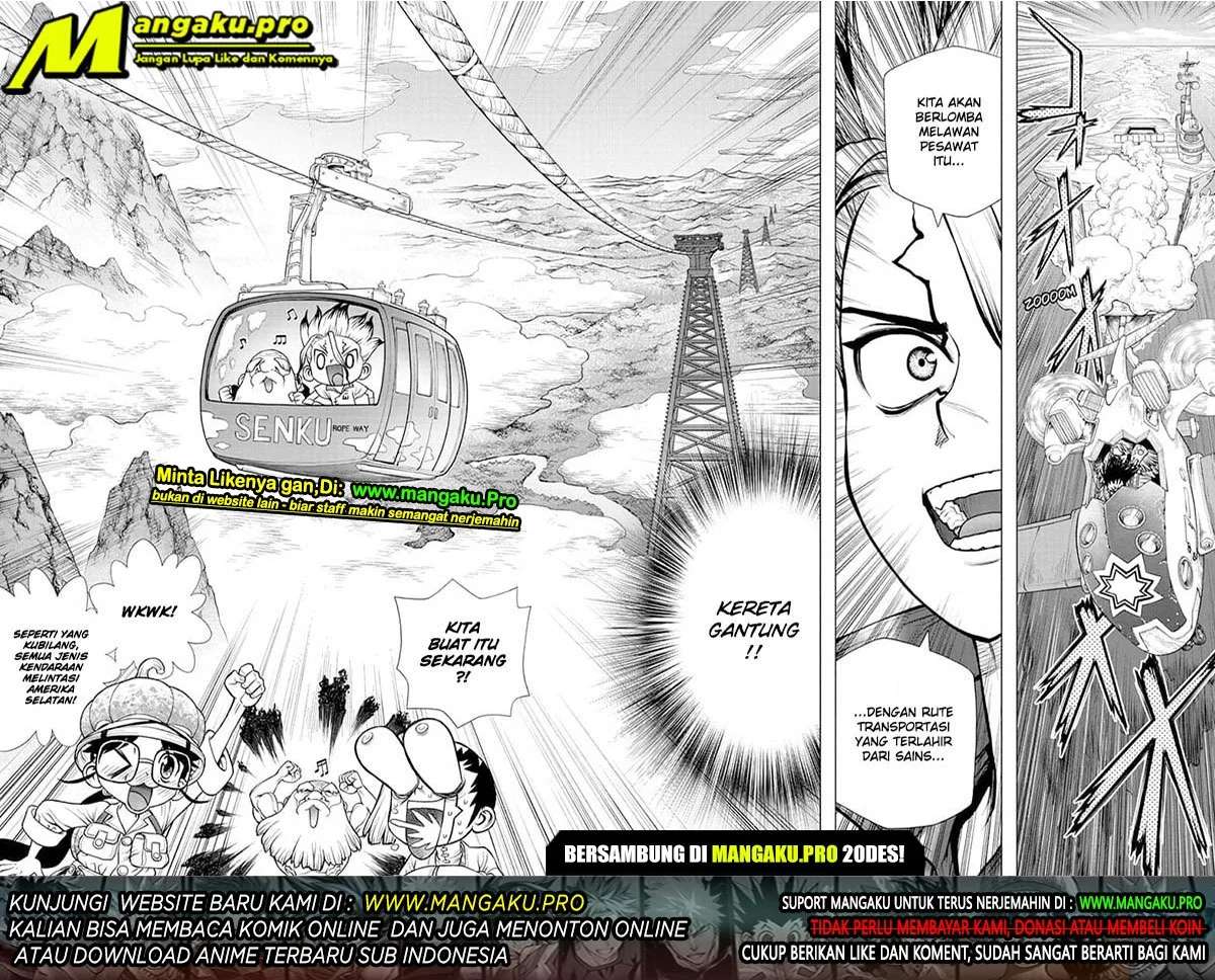 Dr. Stone chapter 178 halaman 21
