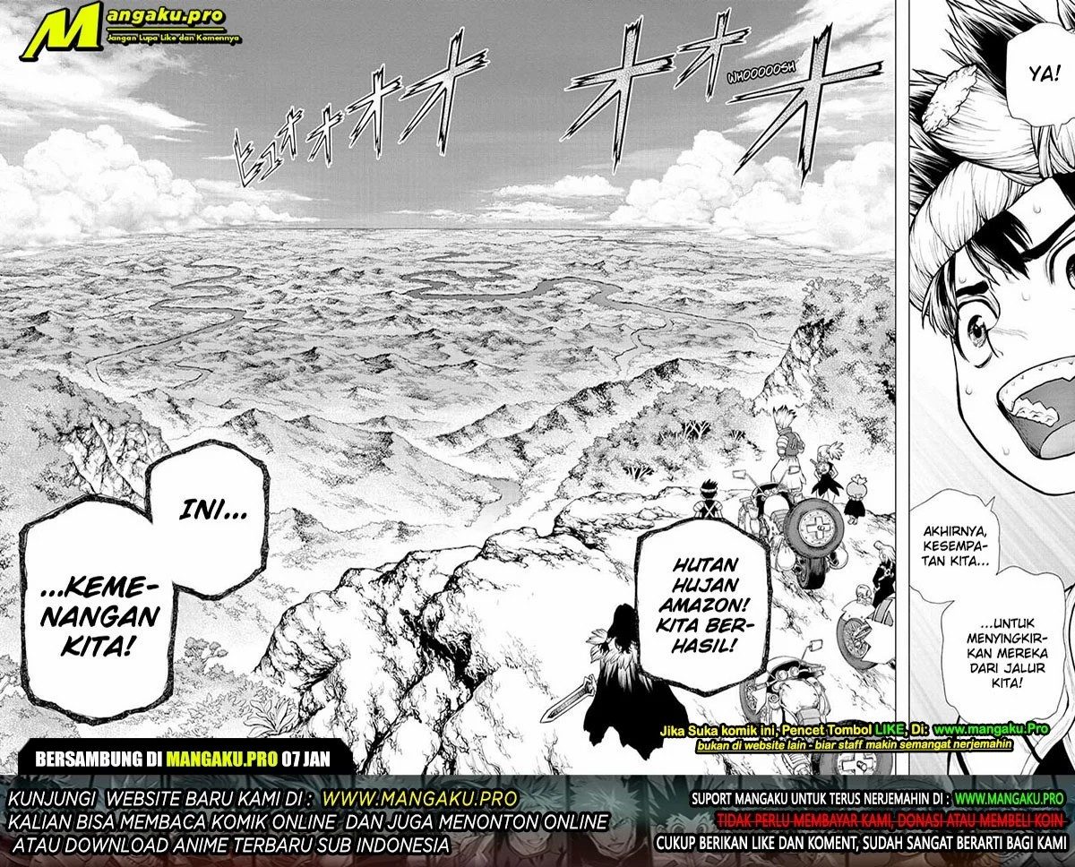 Dr. Stone chapter 179 halaman 17