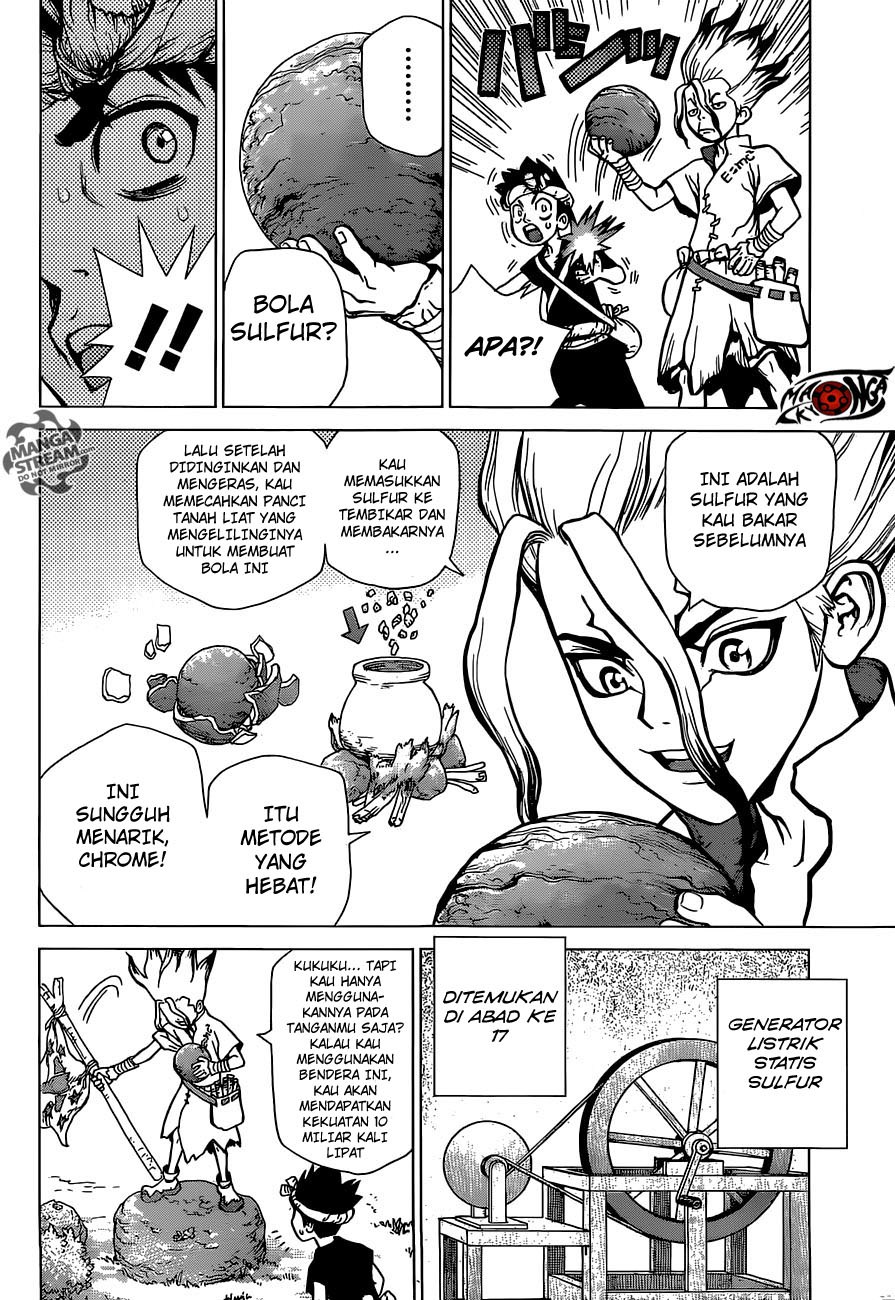 Dr. Stone chapter 18 halaman 12