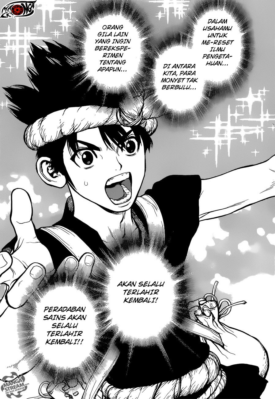 Dr. Stone chapter 18 halaman 16