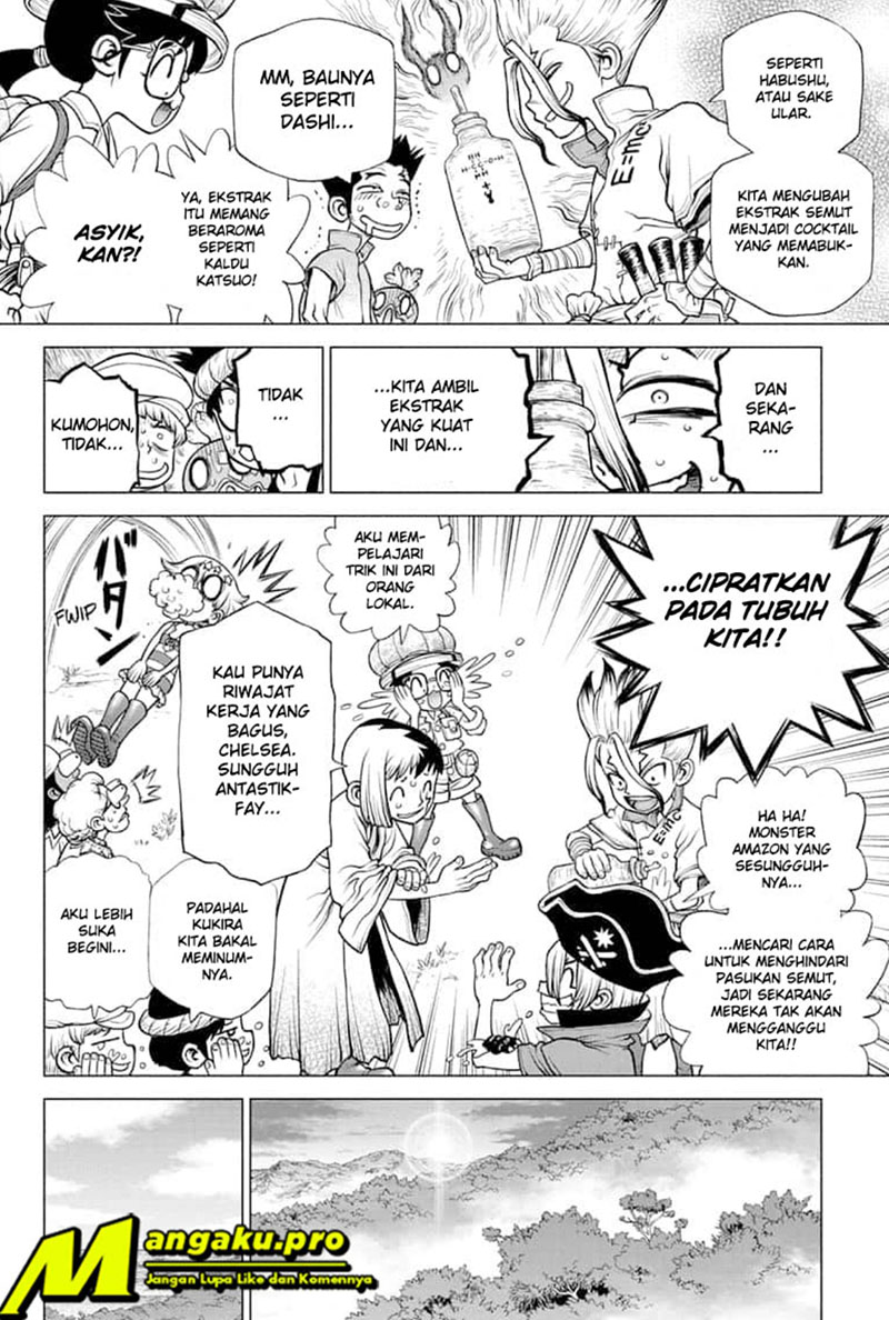 Dr. Stone chapter 180 halaman 9