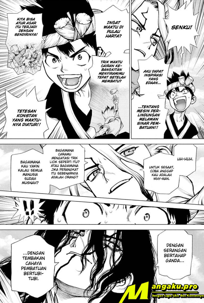 Dr. Stone chapter 180 halaman 13
