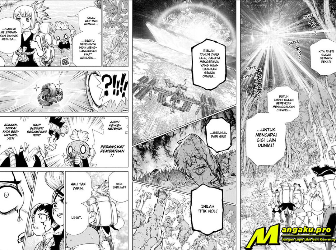 Dr. Stone chapter 180 halaman 15