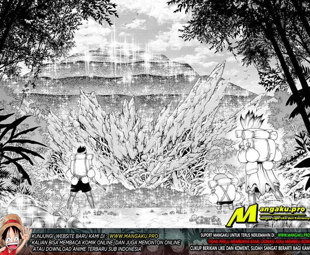 Dr. Stone chapter 180 halaman 16
