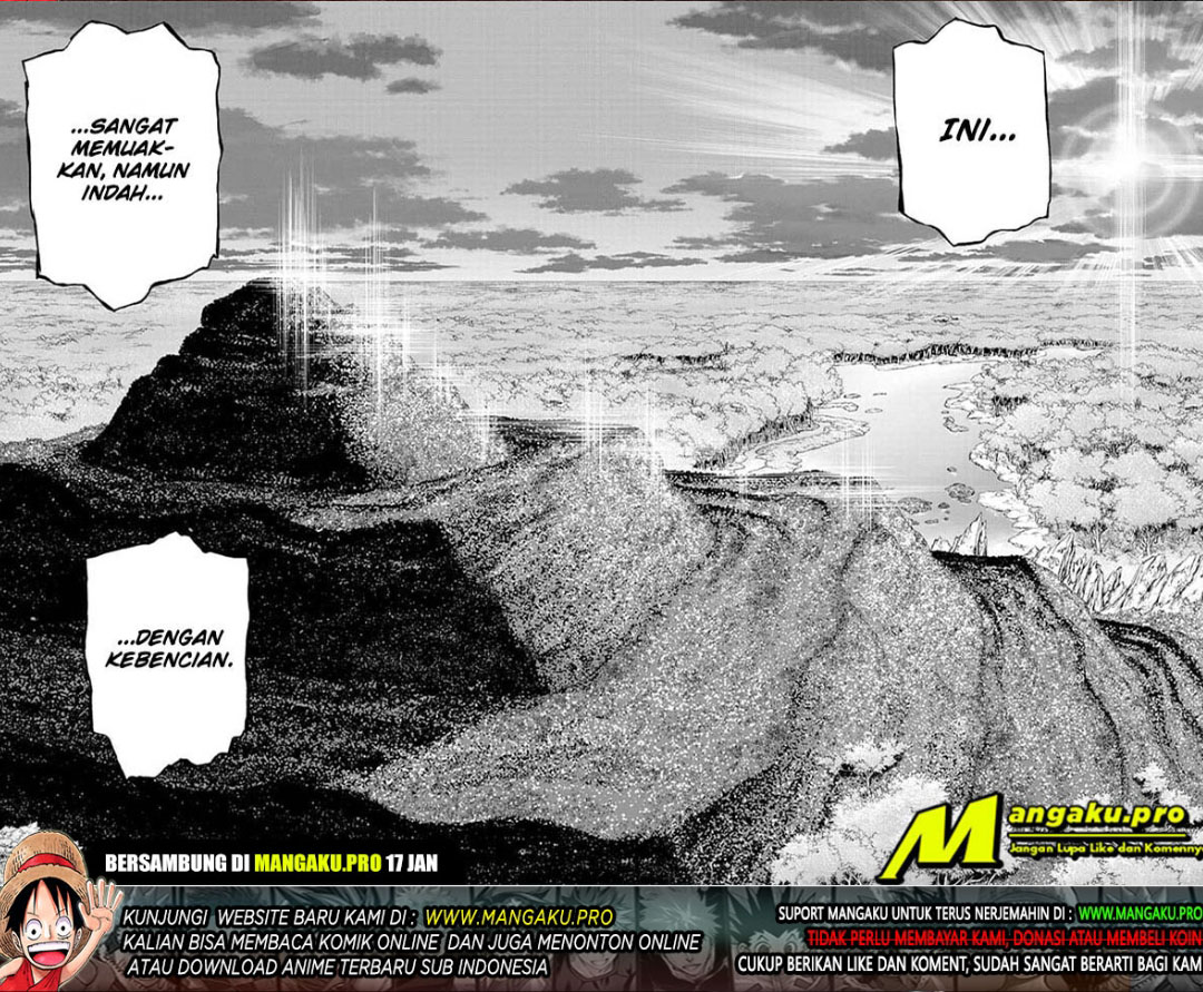Dr. Stone chapter 180 halaman 17