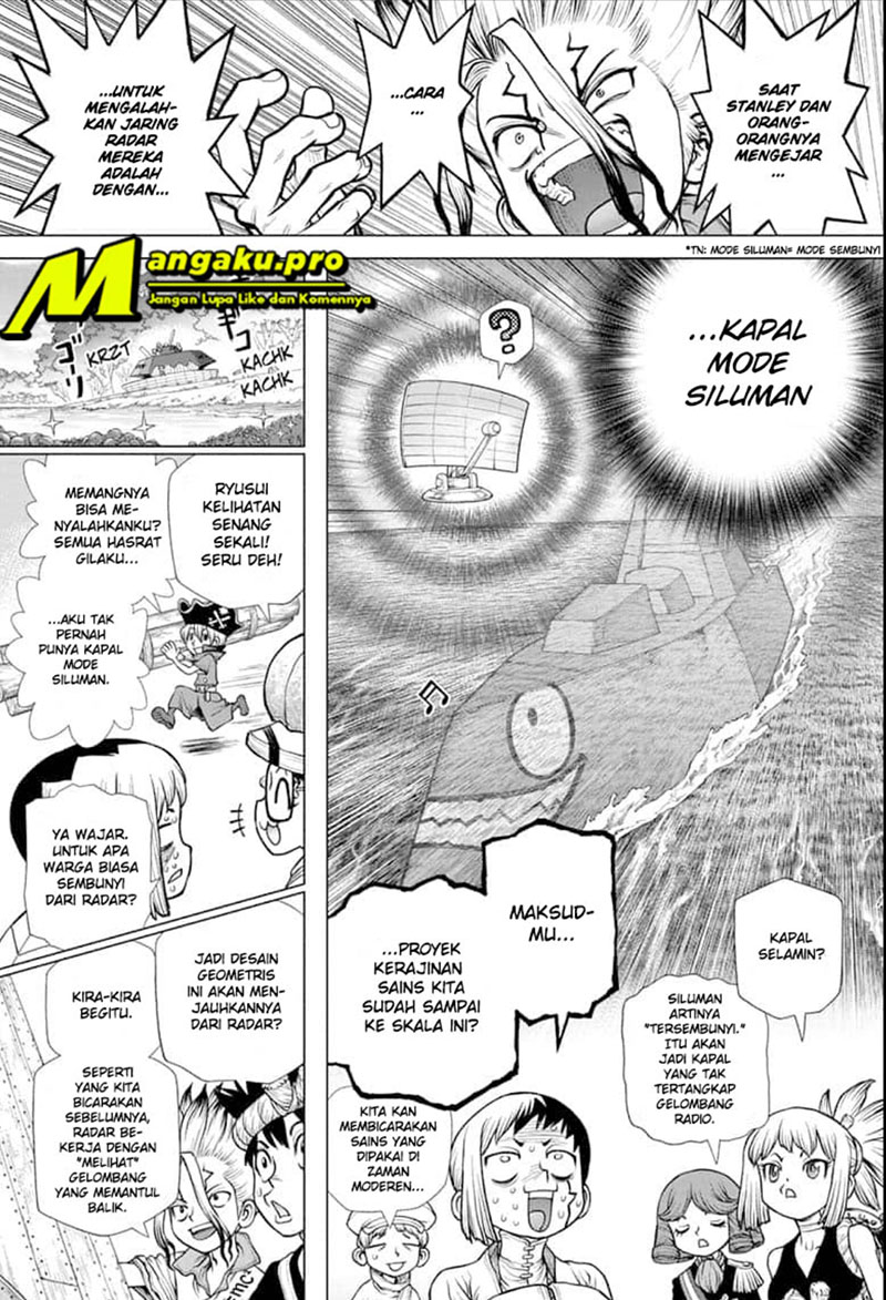 Dr. Stone chapter 181 halaman 13
