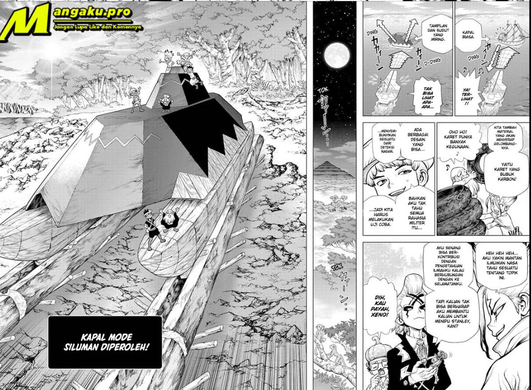 Dr. Stone chapter 181 halaman 14