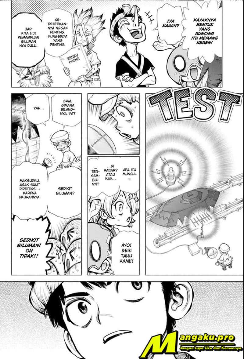 Dr. Stone chapter 181 halaman 15