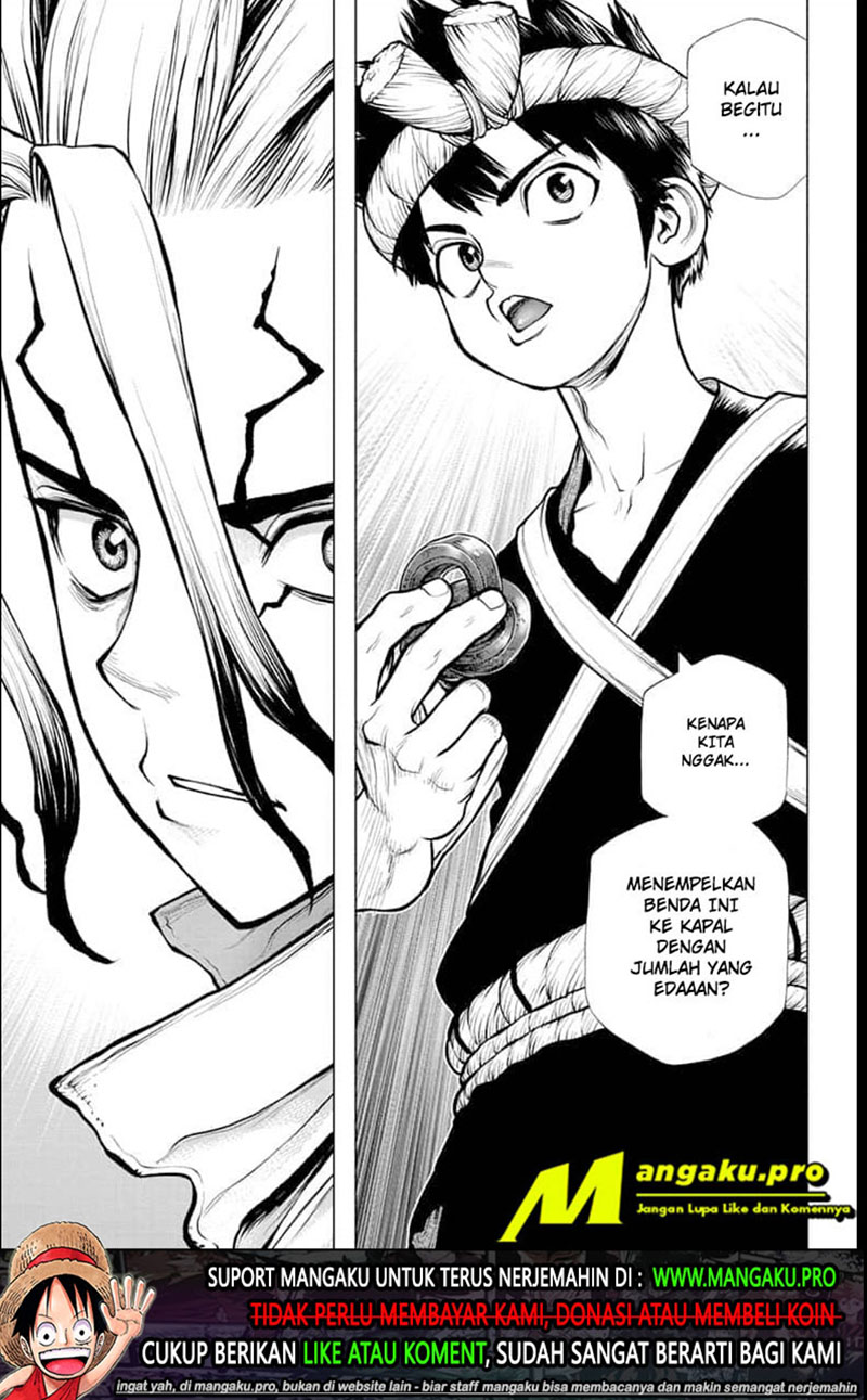 Dr. Stone chapter 181 halaman 18