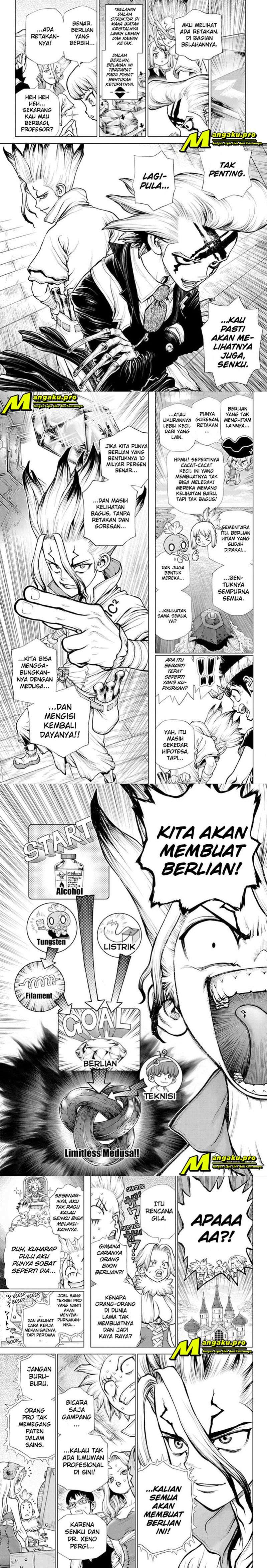 Dr. Stone chapter 182 halaman 4