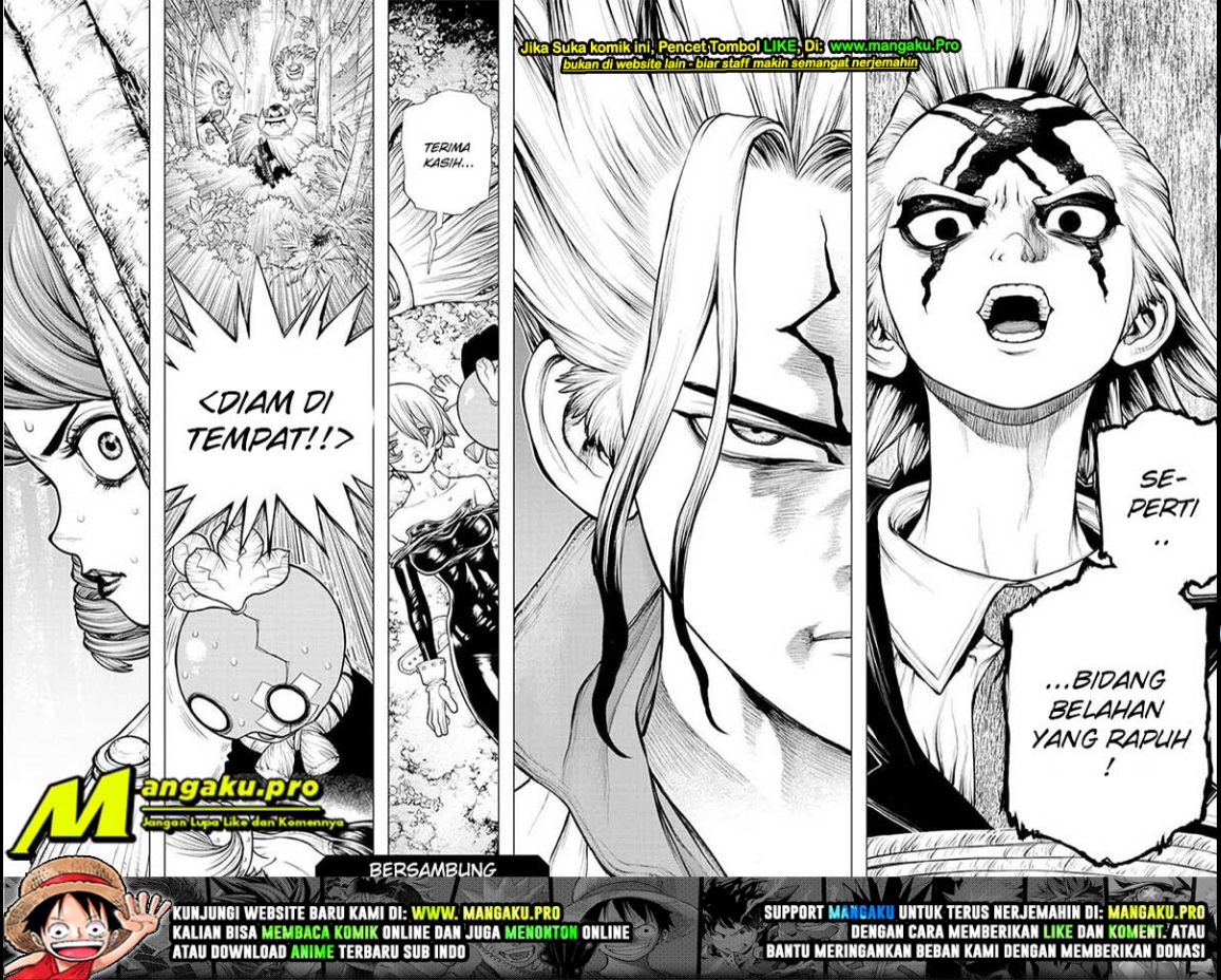 Dr. Stone chapter 185 halaman 4