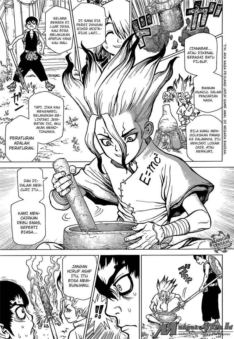 Dr. Stone chapter 19 halaman 5