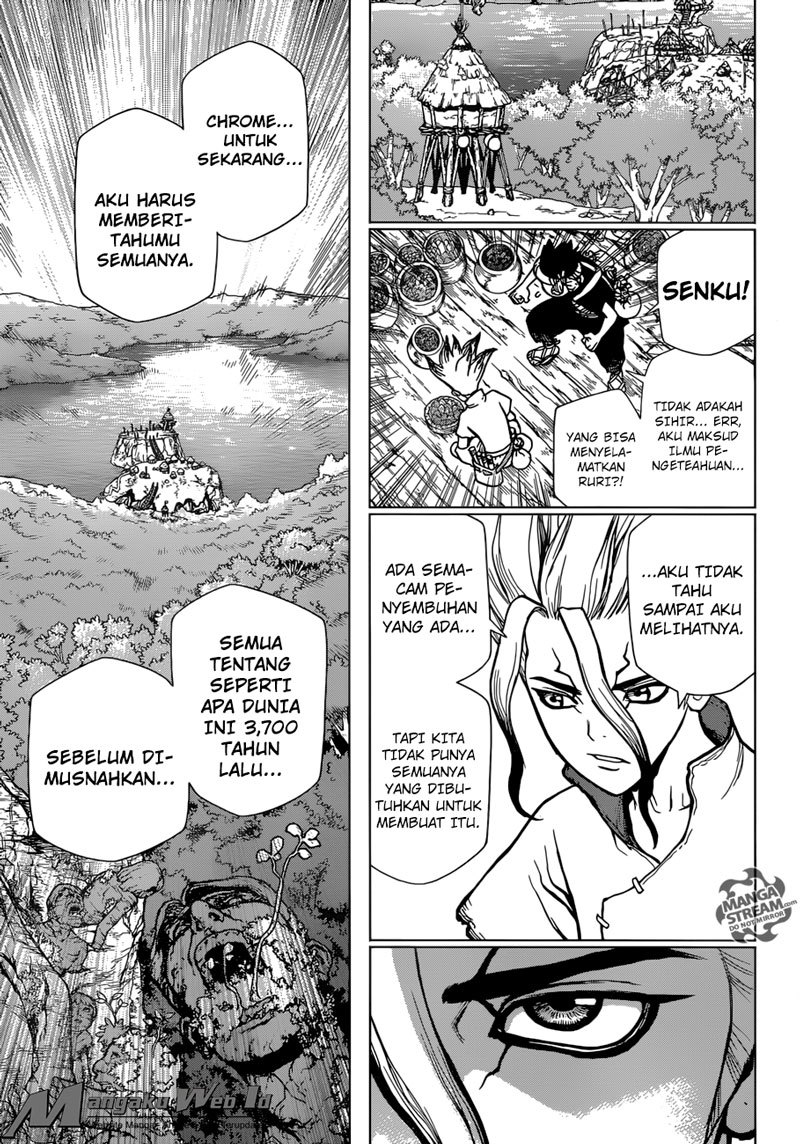 Dr. Stone chapter 19 halaman 13