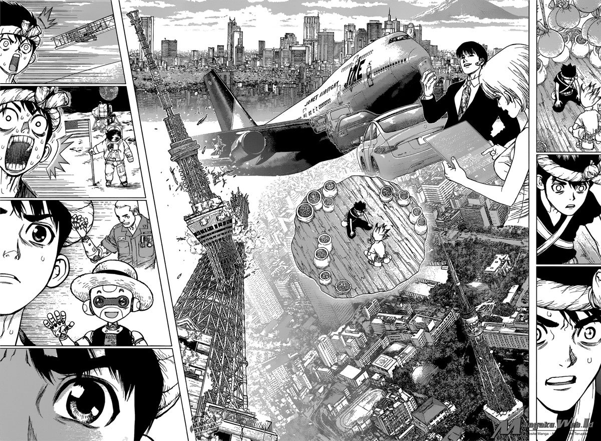 Dr. Stone chapter 19 halaman 14