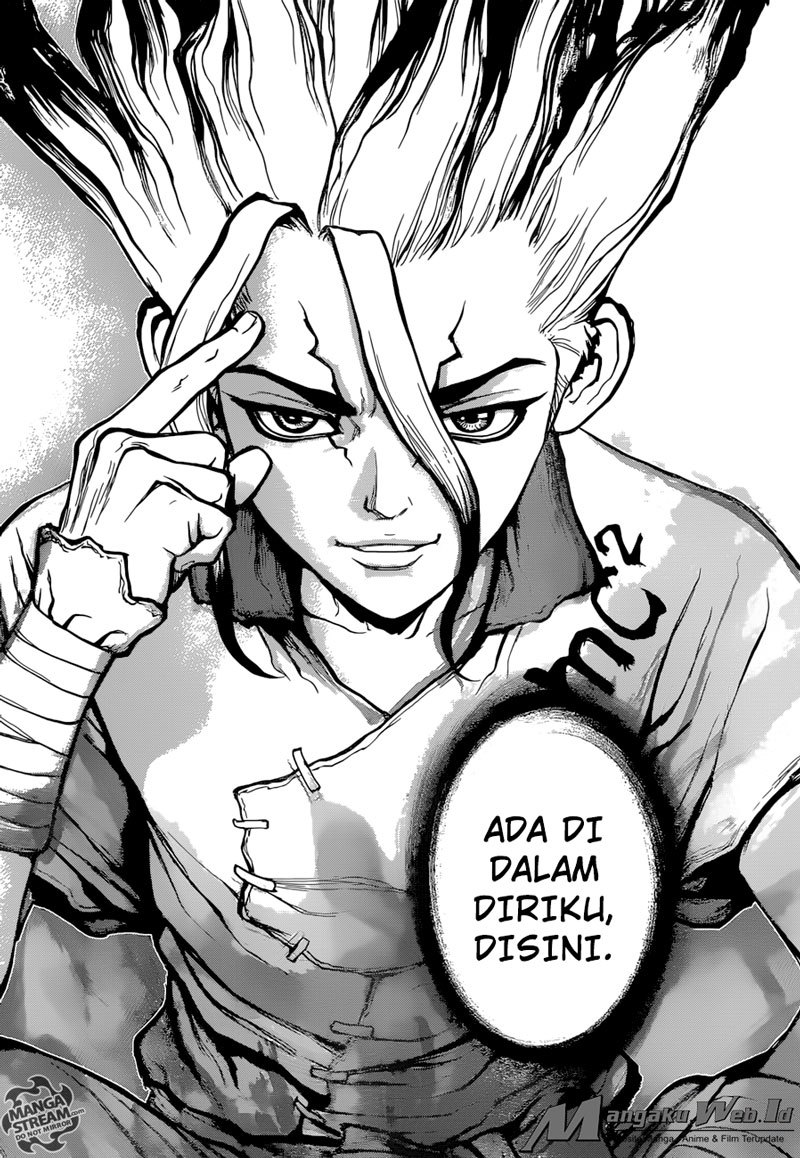 Dr. Stone chapter 19 halaman 17