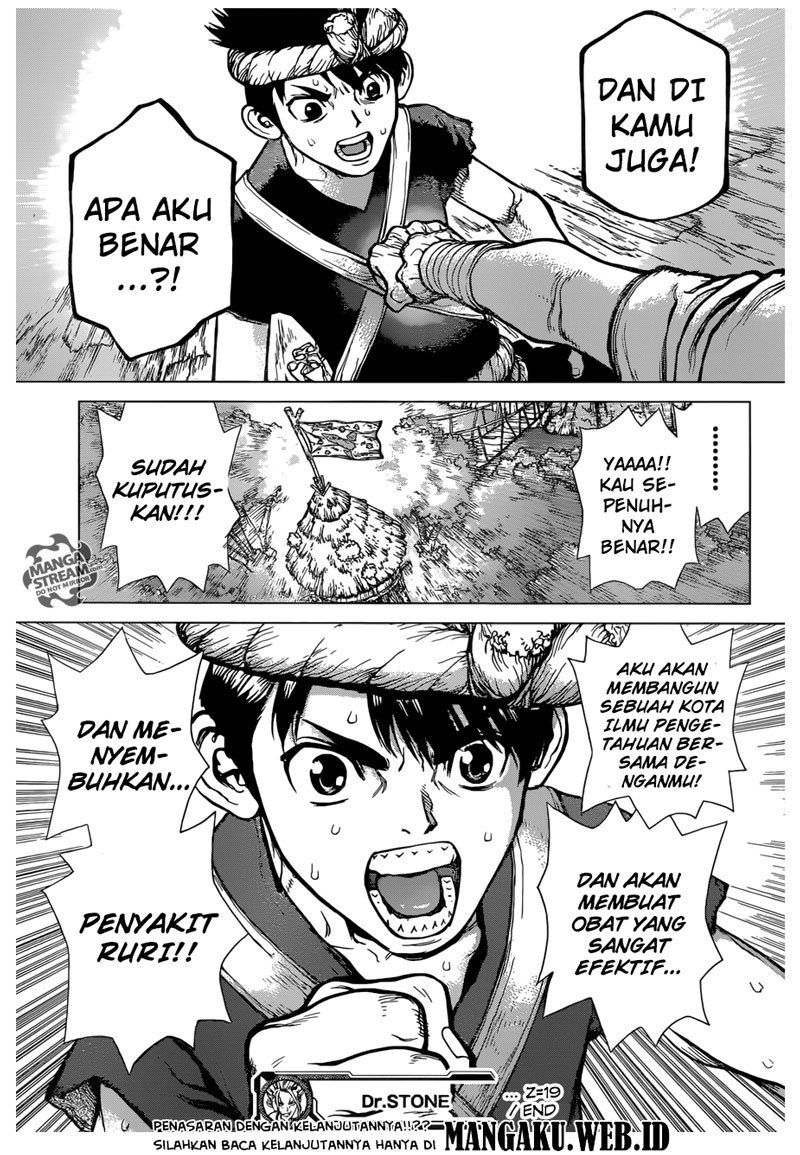 Dr. Stone chapter 19 halaman 18