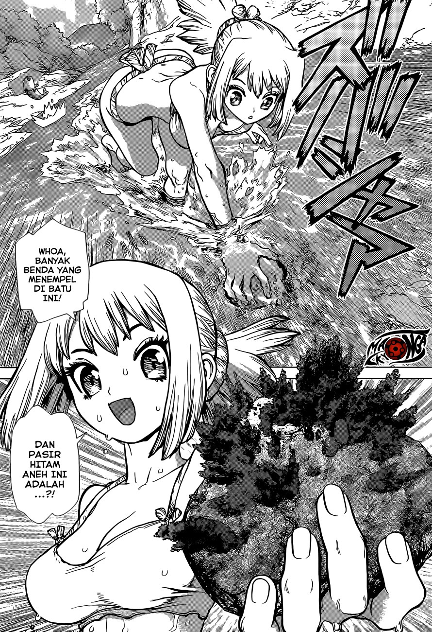 Dr. Stone chapter 20 halaman 15