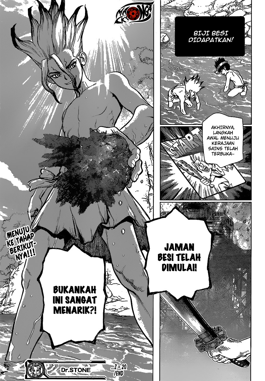 Dr. Stone chapter 20 halaman 16