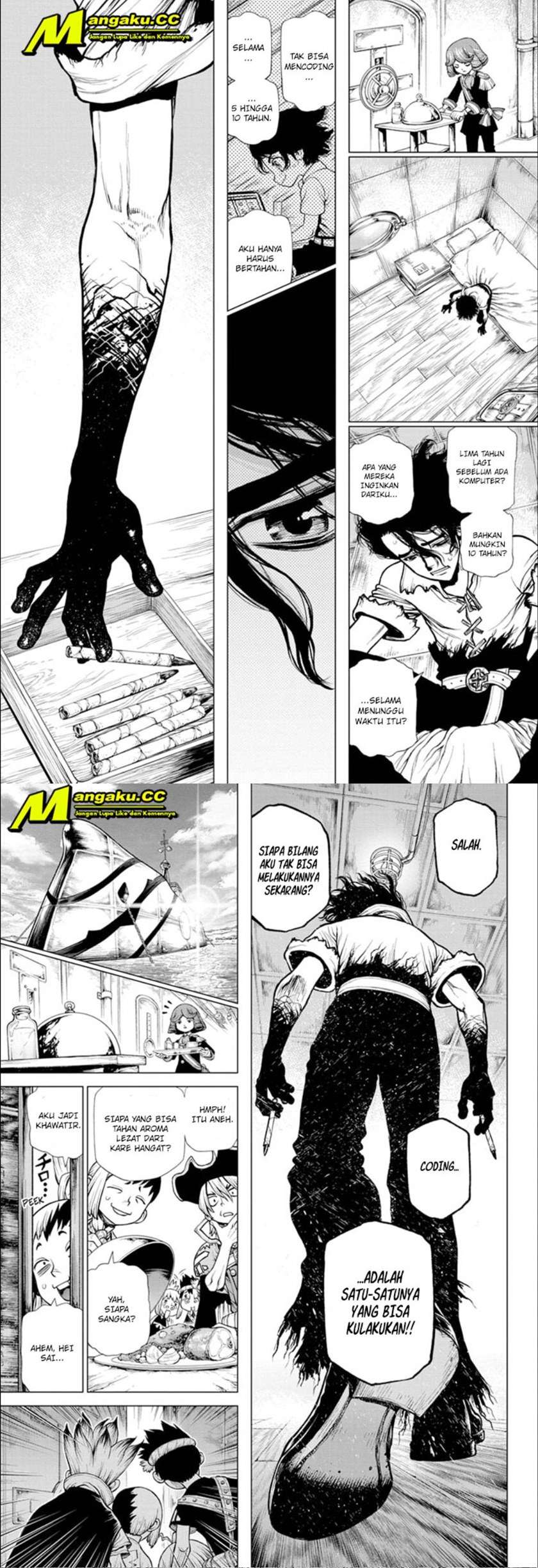 Dr. Stone chapter 205 halaman 6