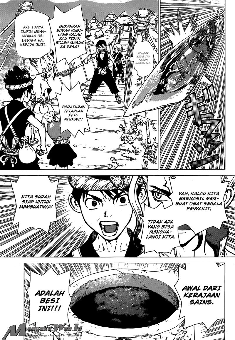 Dr. Stone chapter 21 halaman 12