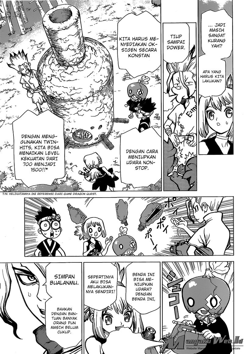 Dr. Stone chapter 21 halaman 14