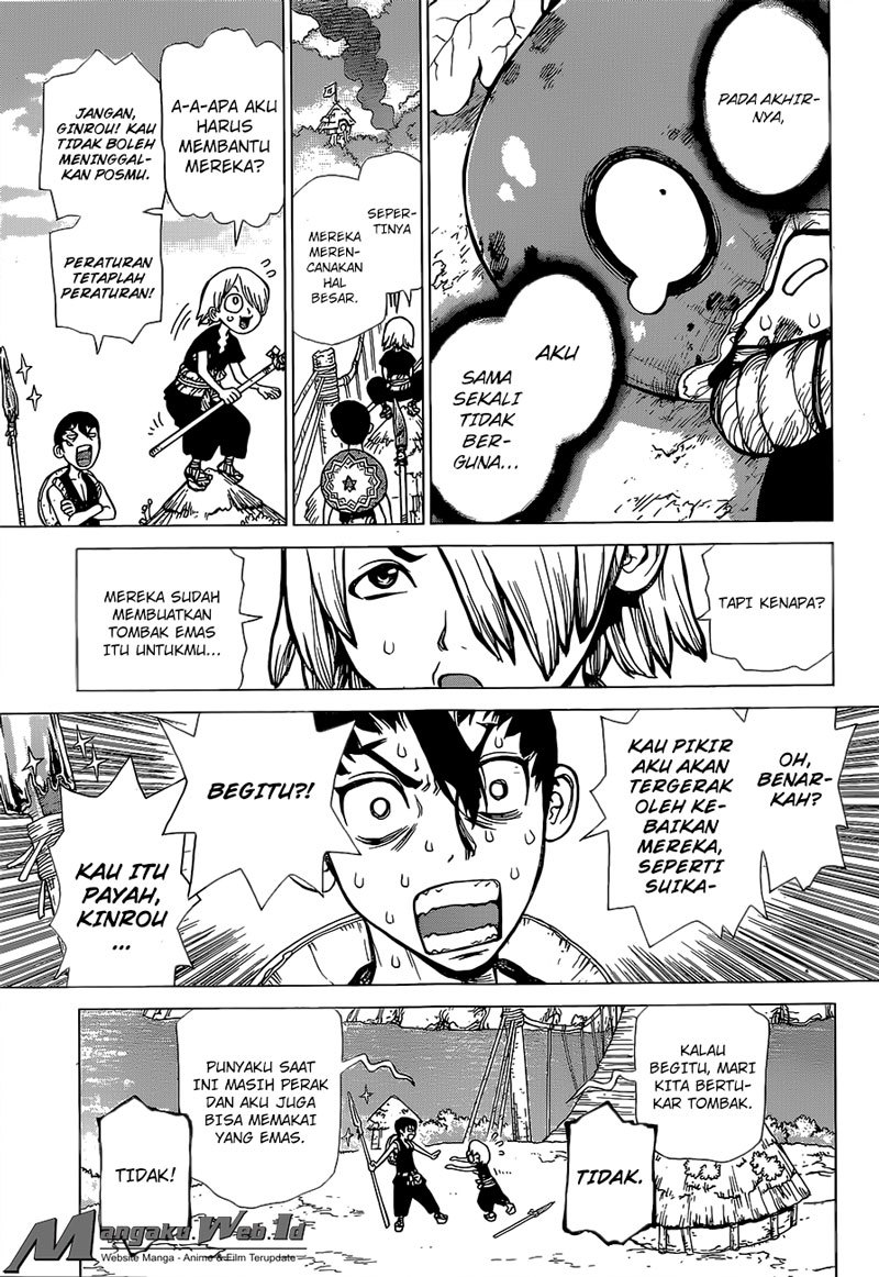 Dr. Stone chapter 21 halaman 17
