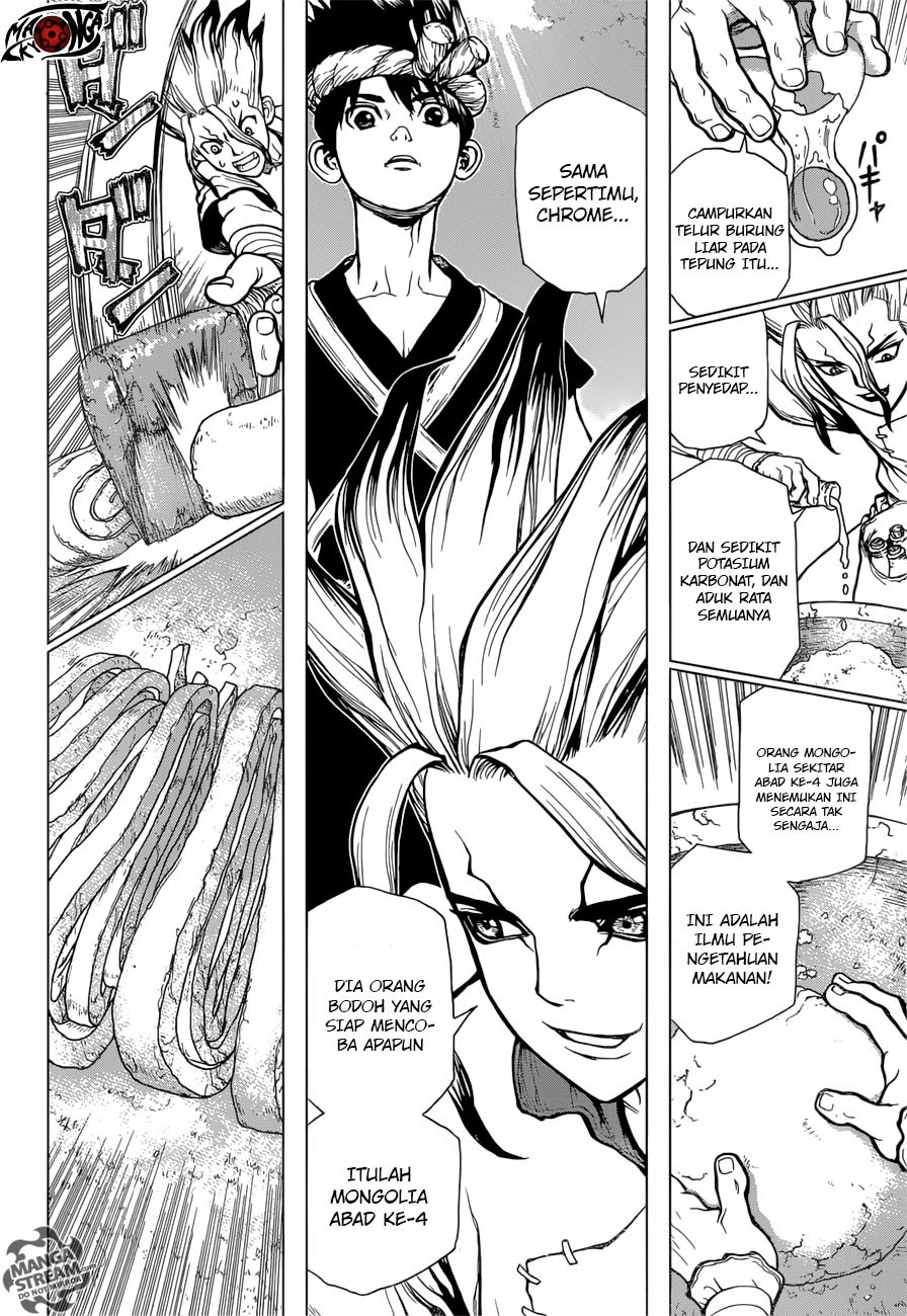 Dr. Stone chapter 22 halaman 12