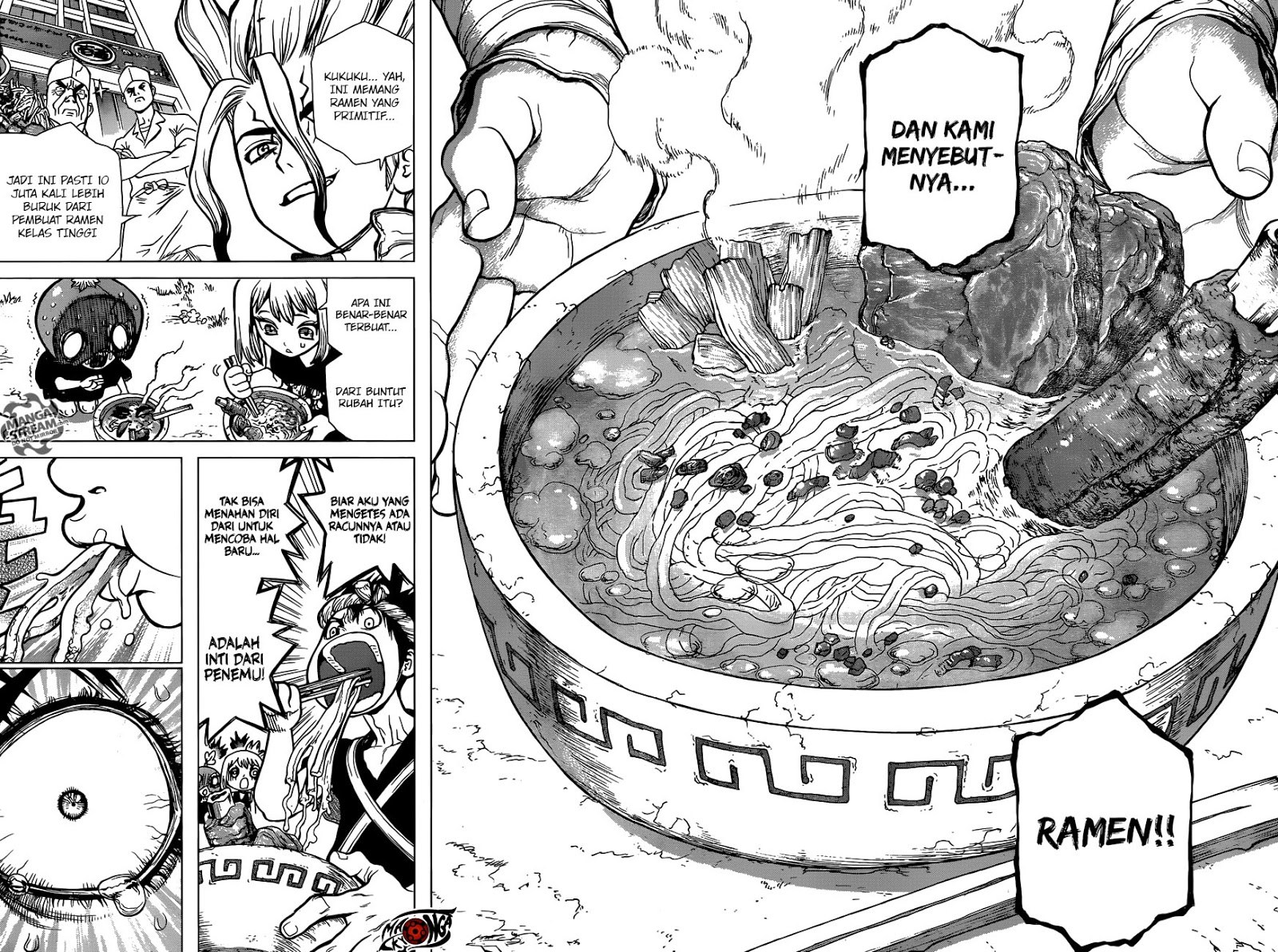 Dr. Stone chapter 22 halaman 14