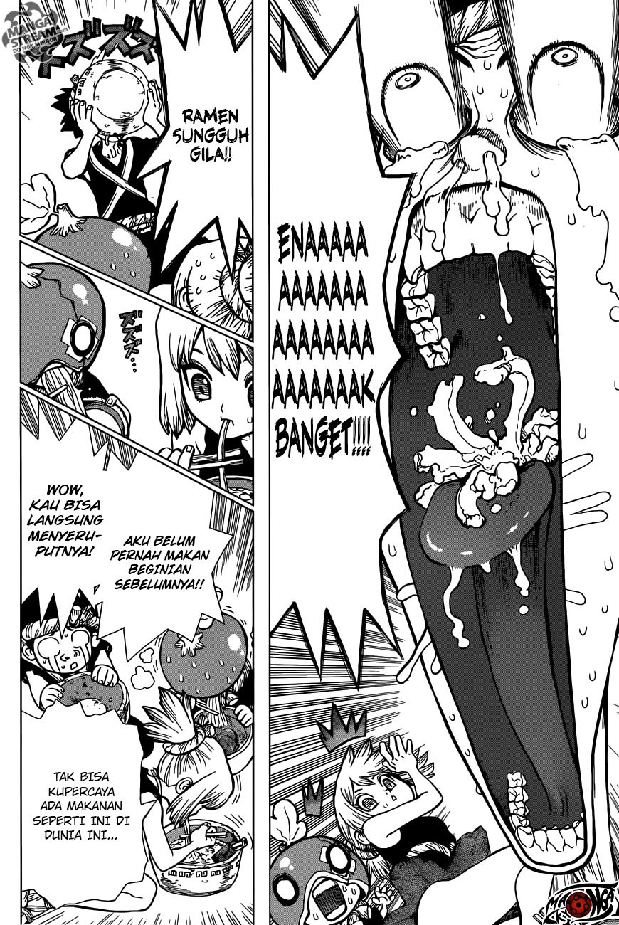 Dr. Stone chapter 22 halaman 15