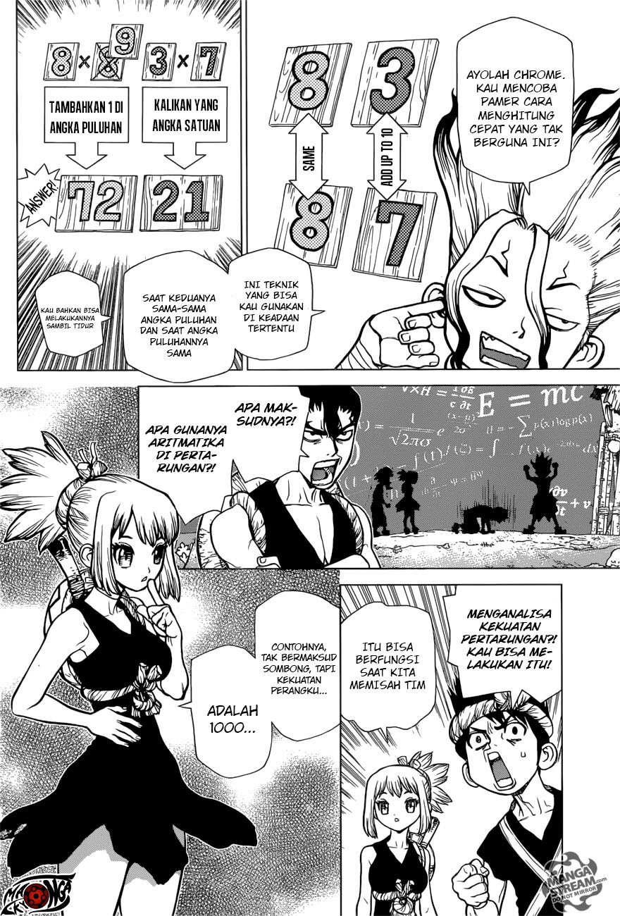 Dr. Stone chapter 22 halaman 21