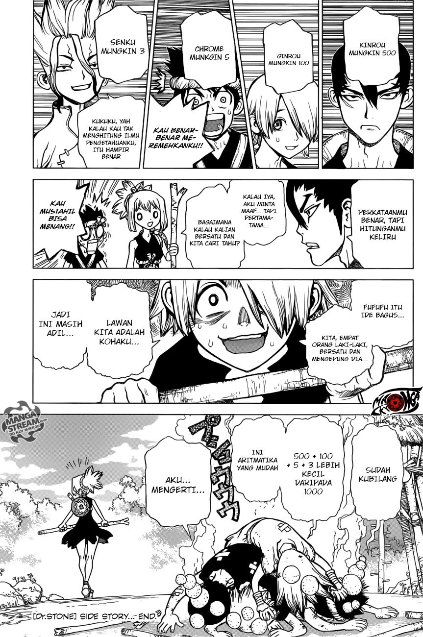 Dr. Stone chapter 22 halaman 22