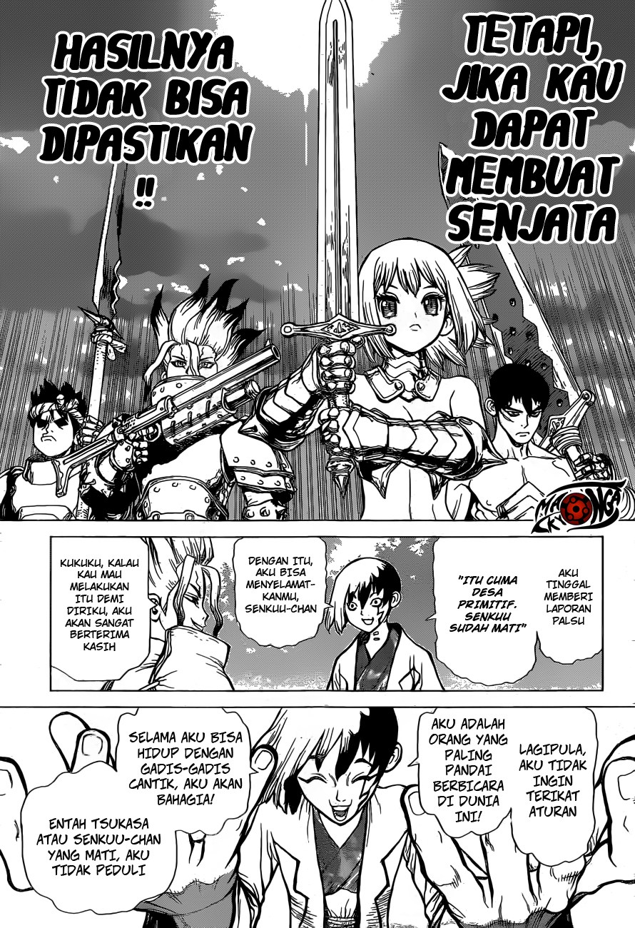 Dr. Stone chapter 23 halaman 16