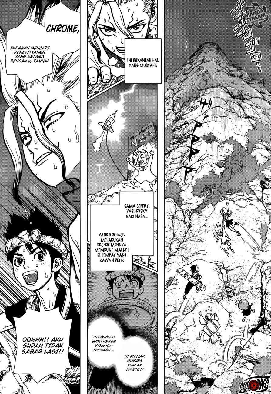 Dr. Stone chapter 24 halaman 14
