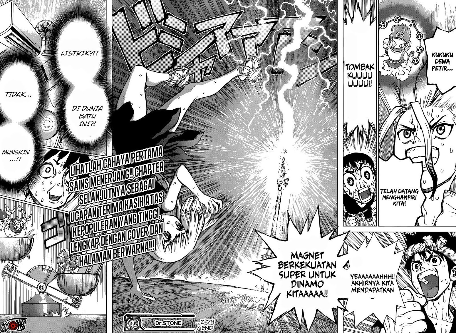 Dr. Stone chapter 24 halaman 18