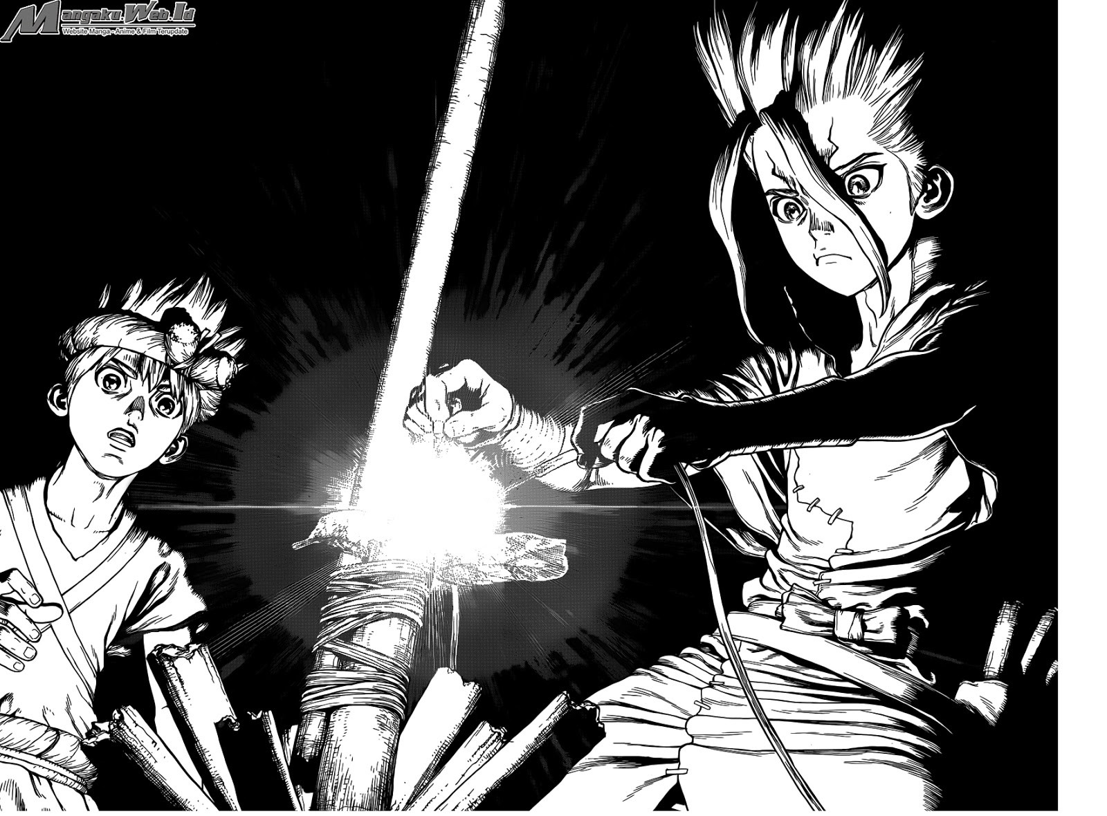 Dr. Stone chapter 25 halaman 16