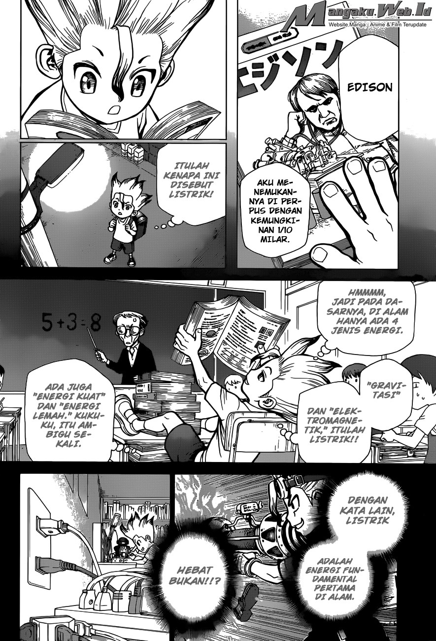 Dr. Stone chapter 25 halaman 19