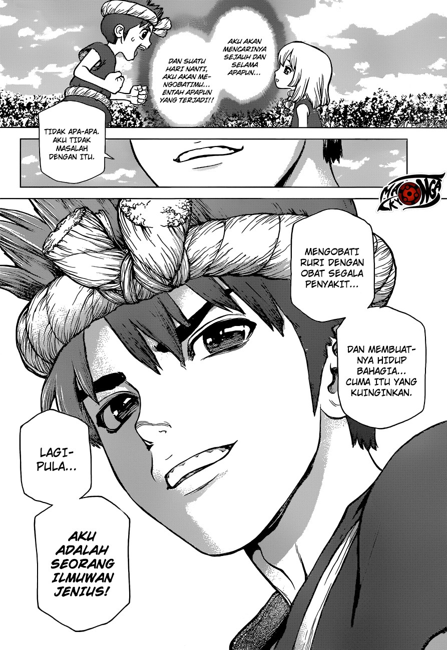 Dr. Stone chapter 27 halaman 15