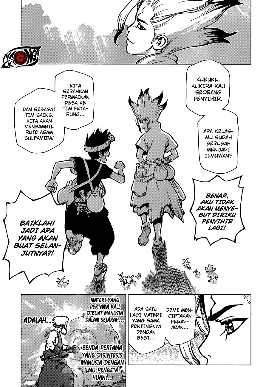 Dr. Stone chapter 27 halaman 16