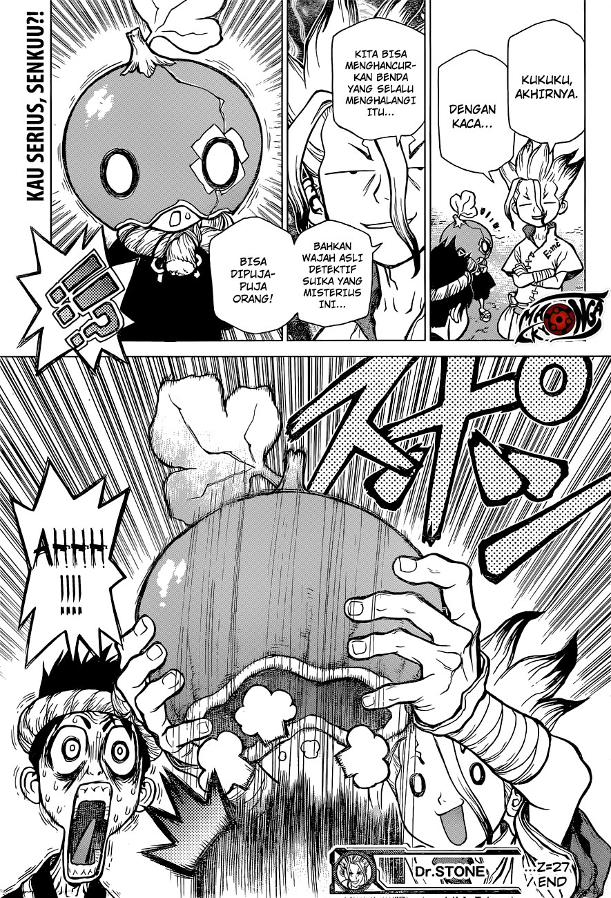 Dr. Stone chapter 27 halaman 18