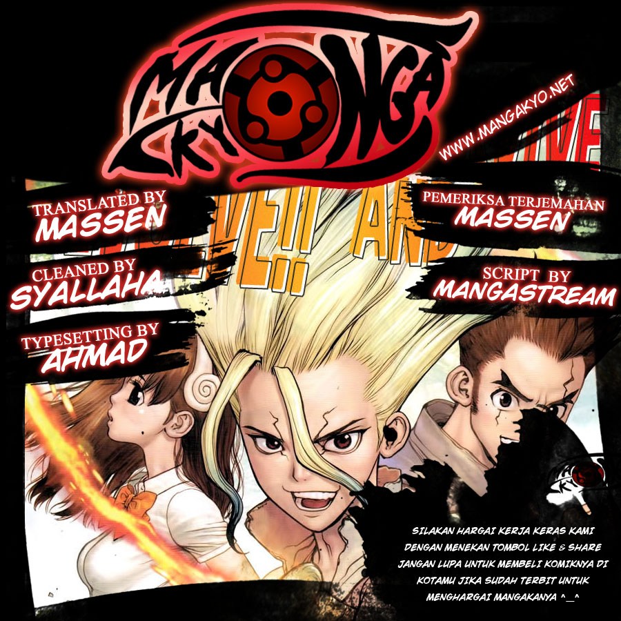 Dr. Stone chapter 27 halaman 19