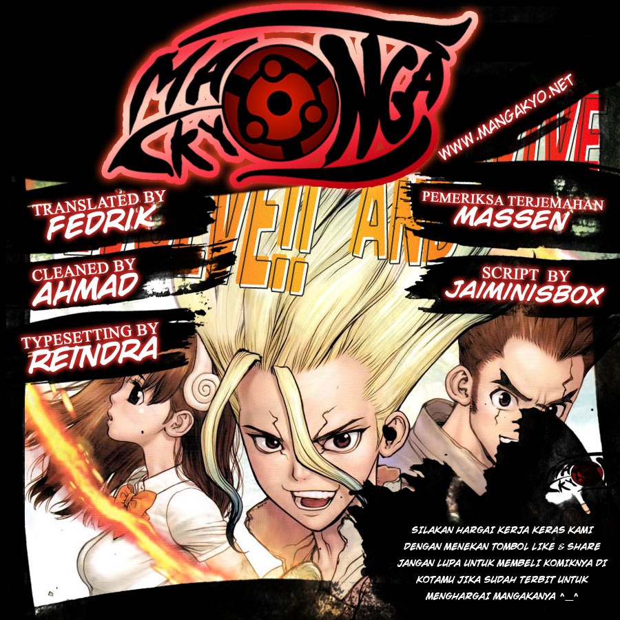 Dr. Stone chapter 28 halaman 18