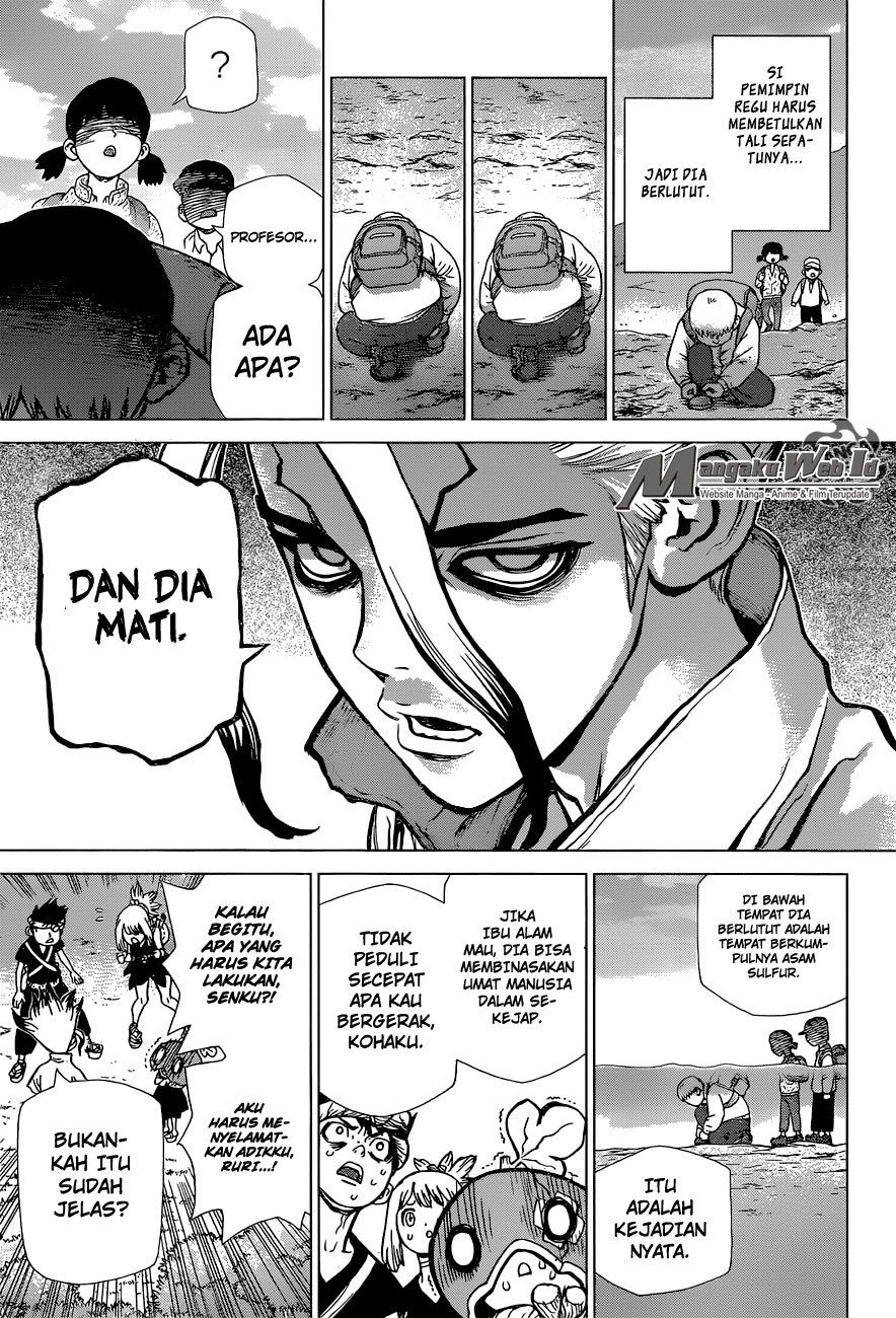 Dr. Stone chapter 30 halaman 17
