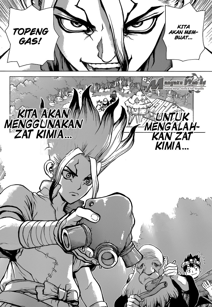 Dr. Stone chapter 30 halaman 18
