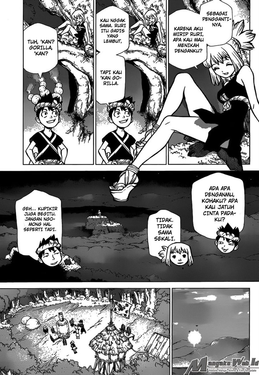 Dr. Stone chapter 31 halaman 17
