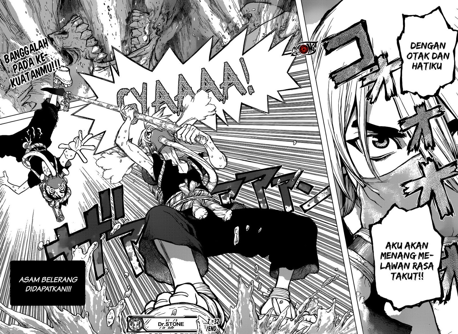 Dr. Stone chapter 32 halaman 16