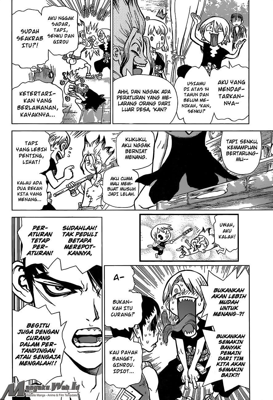 Dr. Stone chapter 33 halaman 15